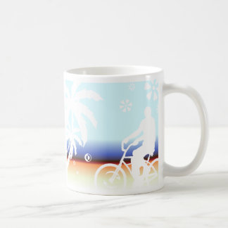 På stranden kaffemugg