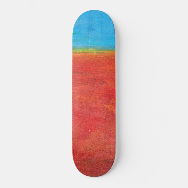 På stranden mini skateboard bräda 18,5 cm (Framsida)