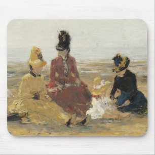 På stranden Trouville 1887 Musmatta