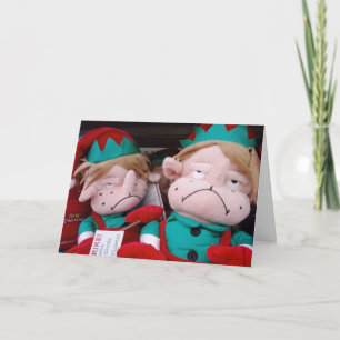 PÅ STREJKA/MISSLYCKAS "DIG" I CHRISTMAS HELGKORT