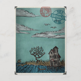 På styltor vid Ordovich Vykort