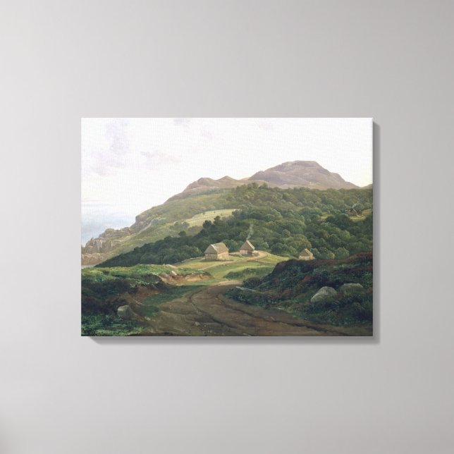 På svenska Kusten, 1828 Canvastryck (Framsida)