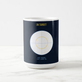 På Target — 90-tals Maximalistisk Kaffe kopp | Ret