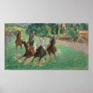 På Tävling - Edouard Manet Fine Art Poster