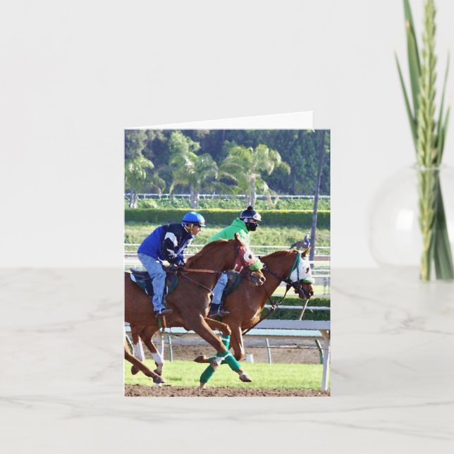 På tävlingarna kort (Framsida)