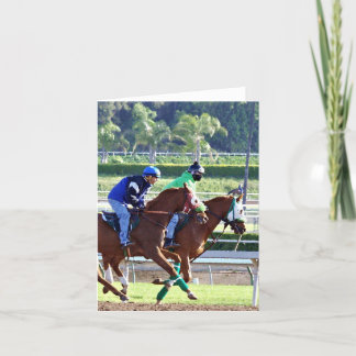 På tävlingarna kort