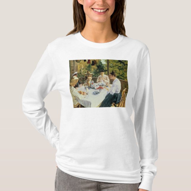 På Tea-Bord 1888 T Shirt (Framsida)