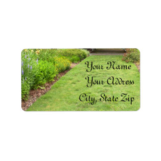 På temat Garden Adressetikett