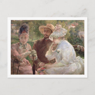 På terraset i Sevres, 1880 (olja på canvas) Vykort