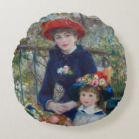 På terrassen, Impressionist Porträtt, Renoir