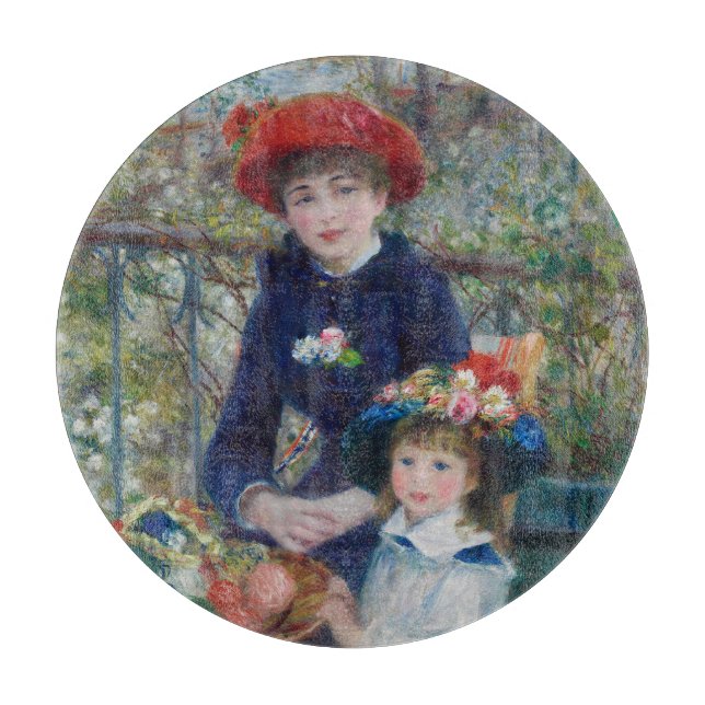 På terrassen, Impressionistisk porträtt, Renoir (Framsidan)