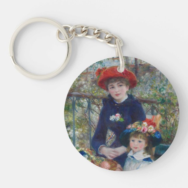 På terrassen, Impressionistisk porträtt, Renoir (Framsidan)