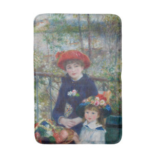 På terrassen, Impressionistisk porträtt, Renoir Badrumsmatta