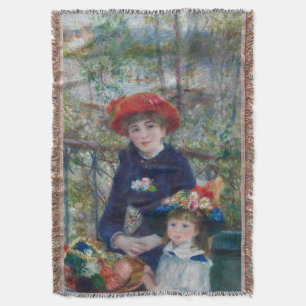 På terrassen, Impressionistisk porträtt, Renoir Filt