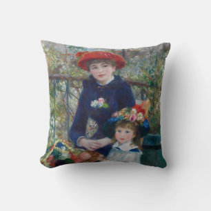 På terrassen, Impressionistisk porträtt, Renoir Kudde