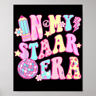 På testdagen i min statliga era Disco Teacher Stud Poster