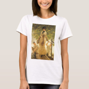 På Themsen av James Tissot, Vintage Realism T Shirt