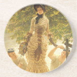 På Themsen av James Tissot, Vintage Realism Underlägg