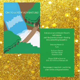På till ett nytt äventyr inbjudningar