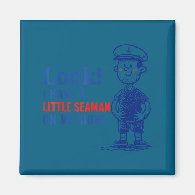På titt liten sjöman magnet (Framsidan)
