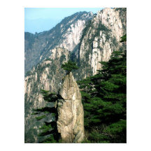 På toppen - Huangshan