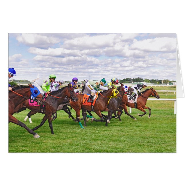 På torvan hälsningskort (Framsidan Horizontal)