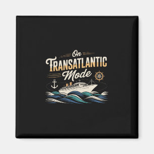 På transatlantiskt läge skjorta Transatlantics Trö Magnet