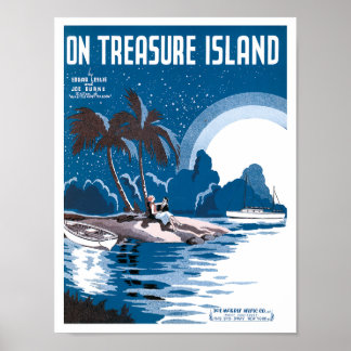 På Treasure Island poster