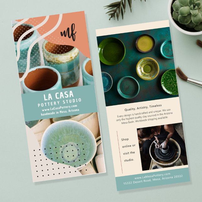 På Trend Kreativ Marknadsföring-rackkort Reklamkort (Skapare uppladdad)