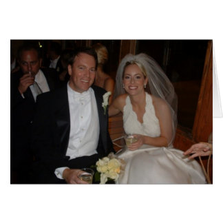 På trolleyen hälsningskort