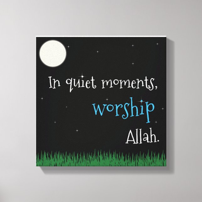 På tysta möten canvastryck (Framsida)