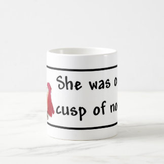 På udden av det normala kaffemugg