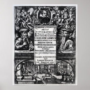'På ursprung och historien av Typography Poster