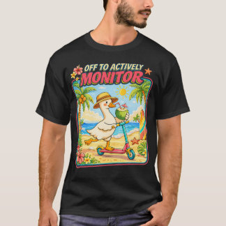 På väg att aktivt övervaka Du klarar detta provdag T Shirt