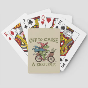 På väg att orsaka en röra Groda Sarcastic Roligt M Casinokort
