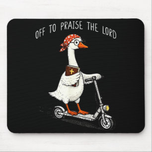 På väg att prisa Herren Roligt kristet meme Goose Musmatta