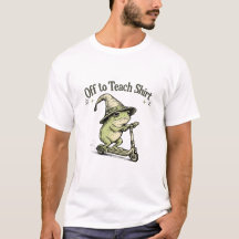 På väg att undervisa T-shirt