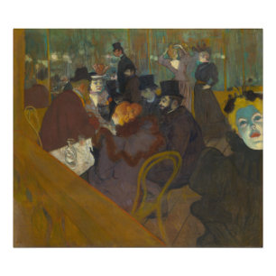 På väg av Henri de Toulouse-Lautrec Fototryck