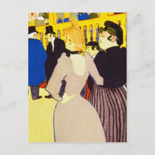 På väg av Toulouse-Lautrec Vykort