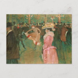 På väg: Dance by Toulouse-Lautrec Vykort