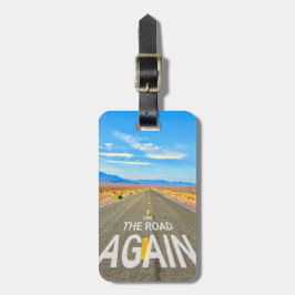 På väg igen, Blå himmel Photo Bagagebricka