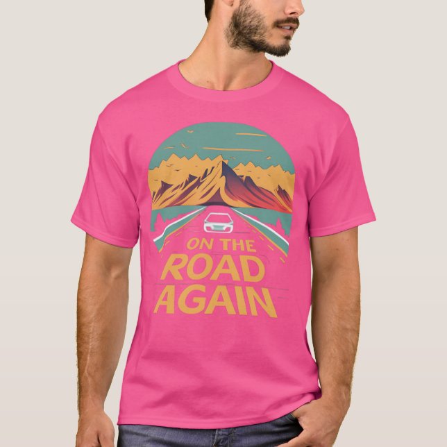 På väg igen t shirt (Framsida)