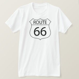 På väg igen - USA T-Shirt - Route66-Anpassningsbar