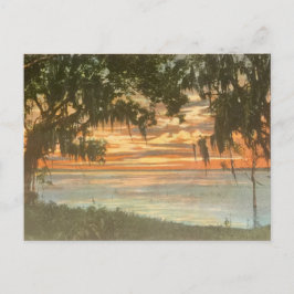 På väg med lovecraft-vykort för Helgdag Helg Vykort