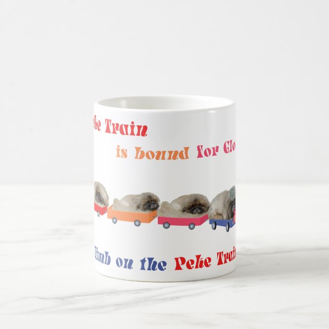 På väg mot ära kaffemugg (Center)