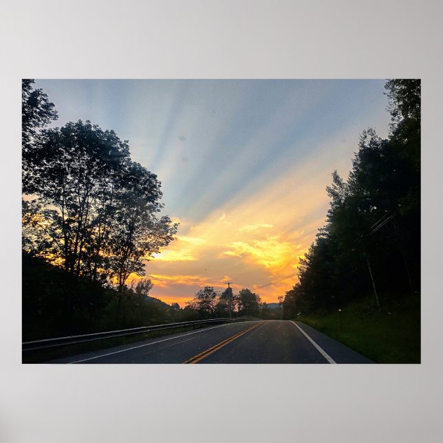 PÅ VÄG POSTER (Framsidan)