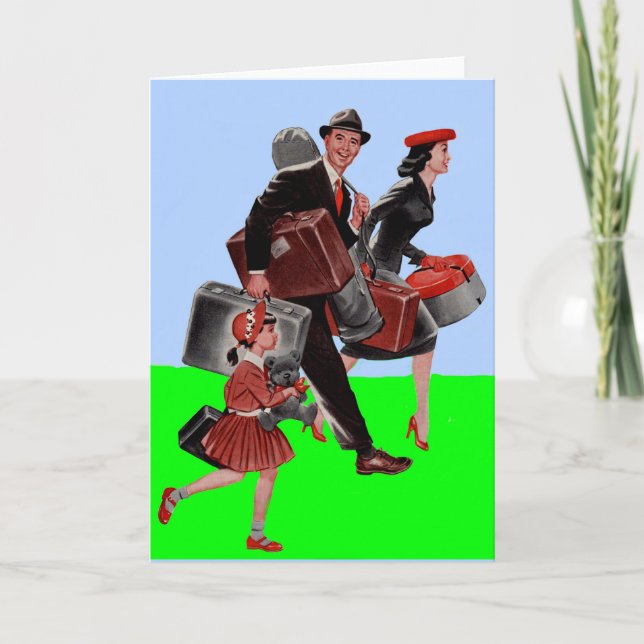 på väg ställen kort (Framsida)