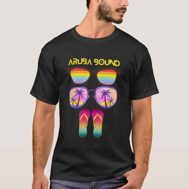 På väg till Aruba T Shirt (Framsida)