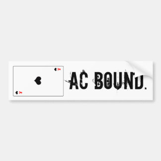 På väg till Atlantic City Bildekal