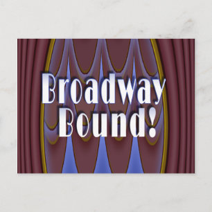 På väg till Broadway! Vykort